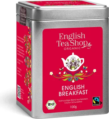 Produktbild von ETS - English Breakfast, BIO Fairtrade, Loser Tee, 100g Dose