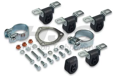 Produktbild von HJS 82 11 1576 Montagesatz Auspuffanlage Abgasanlage für VW Transporter IV Bus (70B, 70C, 7DB, 7DK, 70J, 70K, 7DC, 7DJ) Transporter IV Kastenwagen
