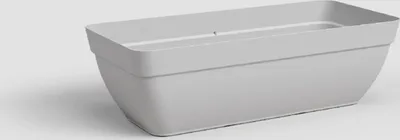 Obrázek produktu pro Artevasi Capri Campana Plant Box Xl, Šedá, 72 l, 790 mm, 370 mm, 335 mm, 2 kusů