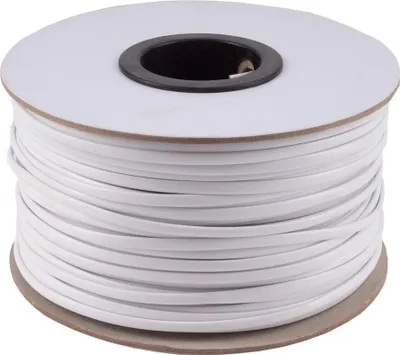 Produktbild von S/CONN 76101-SP, 100 m, Weiß, Flach, 1 Stück(e)