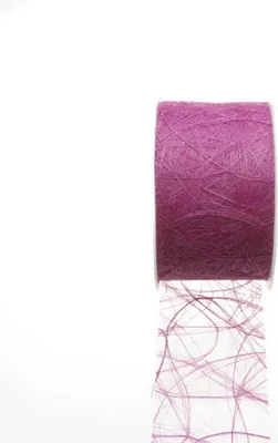 Produktbild von Sizoweb Tischband - Hussenband - erika - 7,9 cm - 50 Meter auf der Rolle - 64-79-25-037
