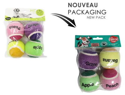 Productafbeelding van Aime honden speelgoed, tennisbal, 6 cm