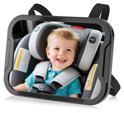 Produktbild von Babyspiegel für den Rücksitz – 360° verstellbar für Autos