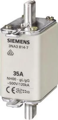 Produktbild von Siemens NH-Sicherung NH00 50A gG 500Vac/250Vdc
