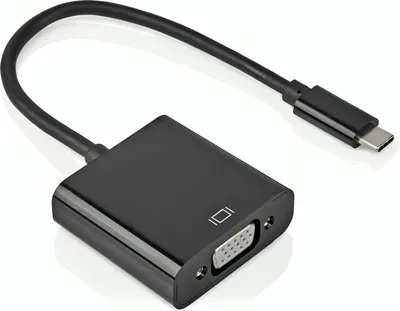 Obrázok produktu pre Allteq ALTQ-USBC-VGA-100, 0,2 m, USB Type-C, VGA (D-Sub), samec, samica, USB