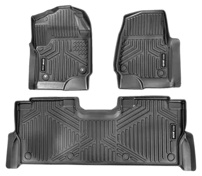 Zdjęcie produktu dla Dywaniki Samochodowe Vevor 3 Szt Do Ford F250 F350 F450 F550 Mocne Tpe