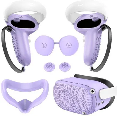 Obrázok produktu pre Silikónové ochranné kryty pre Meta/Oculus Quest 2, sada 5 ks, pár