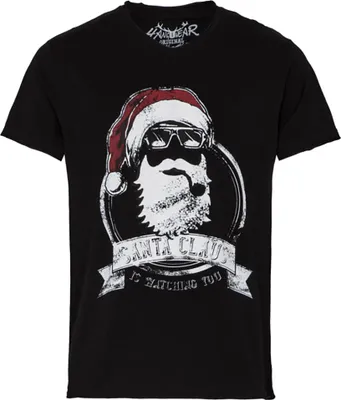 Produktbild von T-Shirt Santa Claus Herren schwarz S