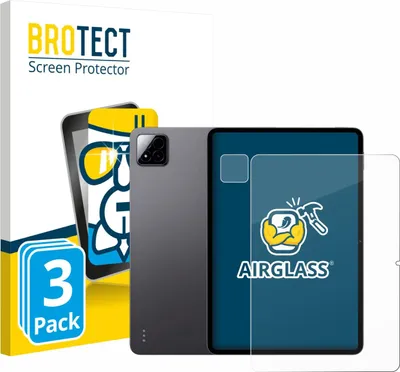 Produktbild von 3x BROTECT Schutzglas für Xiaomi Pad 7 Pro (Display+Kamera) Schutzfolie Panzer Folie Glas Display Schutz klar
