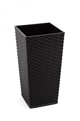 Obrázek produktu pro Obal na květináč FINEZIA RATTAN plastový 30x30x57cm