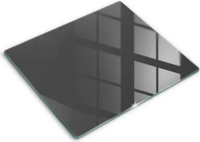 Produktbild von Abdeckung Glas - Küchenabdeckung - 60x52 cm - Abdeckplatte -Graue Farbe