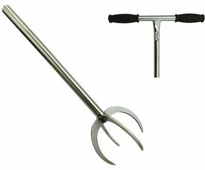 Productafbeelding van De Wit Lange woeler tuinklauw met buissteel 85 cm, AI-gegenereerde afbeelding