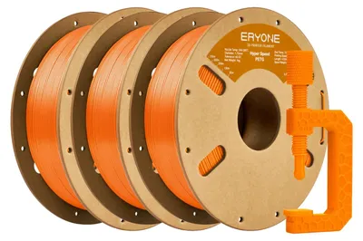 Obrázok produktu pre 3D tlačový materiál, PETG, jednoduché tlače, farba: oranžová