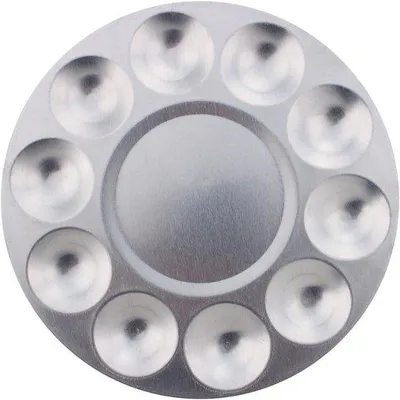 Produktbild von Professionelle Kunstmalereimengtray - Aluminiumtray für DIY-Malerei und Ölbildprojekte
