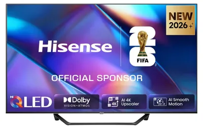 Obrázok produktu pre Hisense 20019186, 109,2 cm (43"), 3840 x 2160 px, DLED, Smart TV, Wi-Fi, Čierna