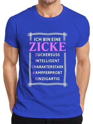 Immagine prodotto di Maglietta da uomo "I'm a Bitch", regalo intelligente e sfacciato, blu, XL