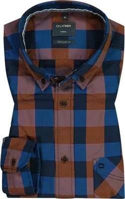 Image de Chemise de loisirs Olymp à manches longues pour hommes