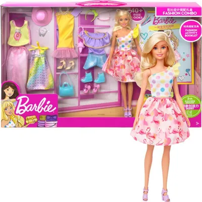 Obrázok produktu pre Mattel Barbie Fashion Combo set módna + oblečenie