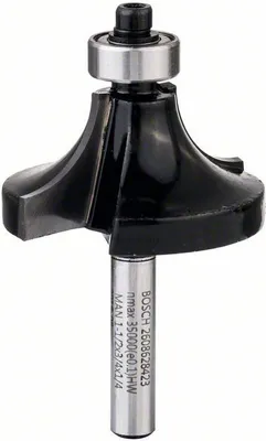 Produktbild von PRO Abrundfräser, R 1/2", Schaft 1/4"
