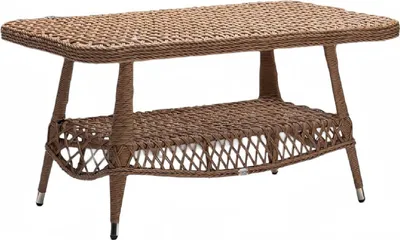 Image de Table basse marron luxe rotin élégant terrasse design tables meubles modernes