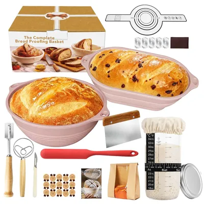 Immagine prodotto di Elzusha - Set completo per il pane, 18 pezzi