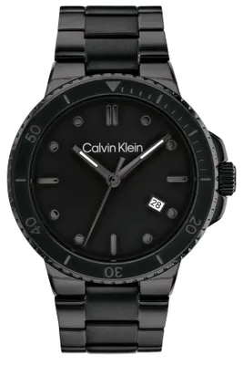 Image de Zegarek męski CALVIN KLEIN 25200205 czarny sportowy
