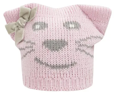 Zdjęcie produktu dla Czapka dla dziewczynki, typu "topmütze", dzianina, rozmiar 39, różowa (model "pink lady 2720")