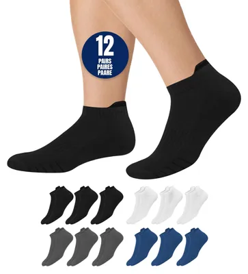Produktbild von 12 Paar Sportsocken für Damen und Herren