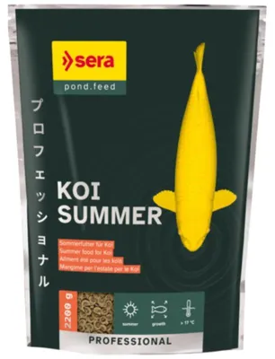 Produktbild von sera 07016, Teichfische, Trockenfischfutter, Pellet, Vitamin A, Vitamin B1, Vitamin B2, Vitamin C, Vitamin D3, Vitamin E, Groß, 17 °C