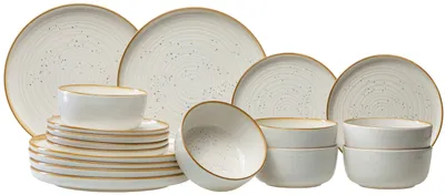 Produktbild von Cosy & Trendy Geschirrset Baltic Vanilla - 18-teilig / 6 Personen