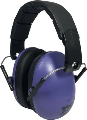 Produktbild von BANZ EM059, Kind, Schwarz, Violett, Kopfband, 31 dB
