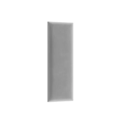 Obrázok produktu pre nabbi Obdĺžnikový čalúnený panel na stenu Quito 20x50 cm - svetlosivá