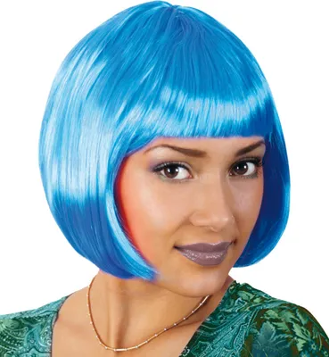 Produktbild von FRIES&SÖHNE Perücke Lola Neon blau 0 0 0