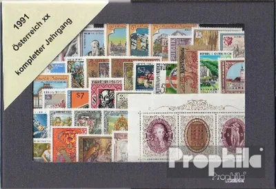 Produktbild von Briefmarken Österreich 1991 1991 postfrisch