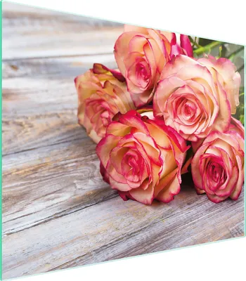 Immagine prodotto di Tagliere in vetro 52x40 Rose