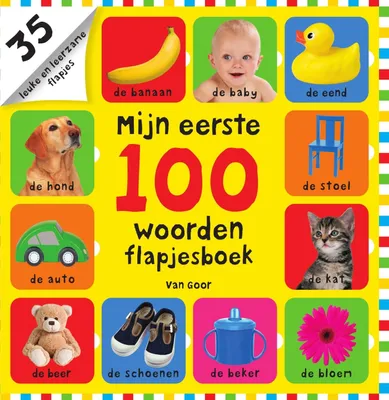 Zdjęcie produktu dla Mijn eerste 100 woorden flapjesboek
