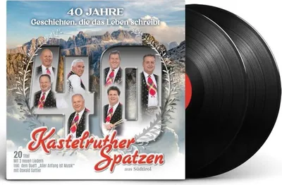 Obrázek produktu pro Kastelruther Spatzen: 40 Jahre: Geschichten, die das Leben schreibt (Limited Edition) -   - (Vinyl / Rock (Vinyl))