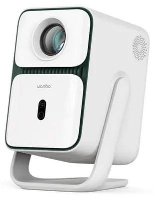 Immagine prodotto di Proiettore Wanbo T2 Ultra Portatile Full HD 1080P, Android TV 11 con supporto cardanico a 120 gradi, Bianco UE