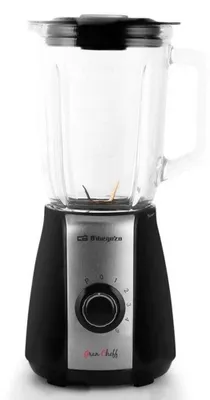 Productafbeelding van Orbegozo BV 6575, Staande mixer, 1,5 liter, Pulsfunctie, IJsbreker, 600 W, Zwart