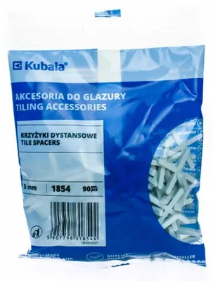 Immagine prodotto di Distanziatore in plastica, 3 mm, 90 pezzi