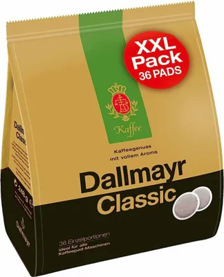 Zdjęcie produktu dla Podkładki Dallmayr Classic Kaffeepads 36 szt