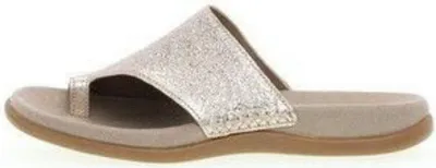 Produktbild von Gabor 43.700 Damen Pantoletten - Zehentrenner Pantolette grau Freizeit NEU