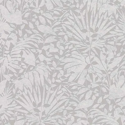 Produktbild von A.S. Creation | The BOS | 388312 | Vliestapete | Blumenoptik | 0.53 x 10.05 m | Hellgrau | Wohnzimmer | Flur | Büro | Kü