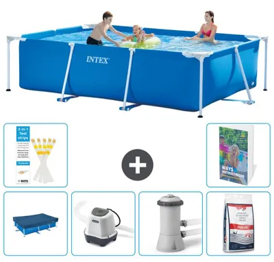 Produktbild von Rechteckiger Frame Pool - 300x200x75 cm - 7-teilig S127