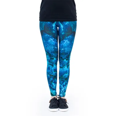 Produktbild von cosey - bedruckte bunte Leggins 33 - 40 - Design