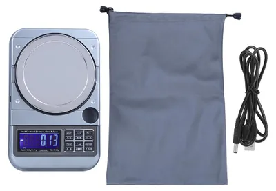 Produktbild von 1000 g/0,01 g Schmuckwaage, elektronischer quantitativer Alarm, tragbare Batterieaufladung