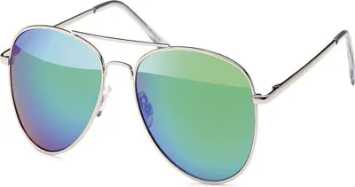 Produktbild von Pilotenbrille Pornobrille Sonnenbrille Fliegerbrille Herren Damen 2004 Blau-grün