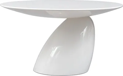 Produktbild von Tisch FUNGO GRANDE weiß – Fiberglas