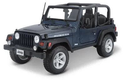 Obrázok produktu pre Model auta Maisto SP Edition Jeep Wrangler Rubicon 1:18 modrý