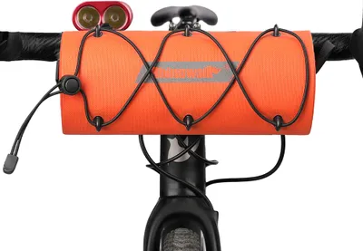 Obrázek produktu pro Brašna na kolo Rhinowalk - RK9109 na řídítka oranžovo-červená